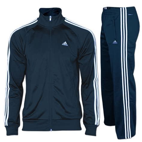 adidas herren anzug drei streifen schulter links|Basic 3.